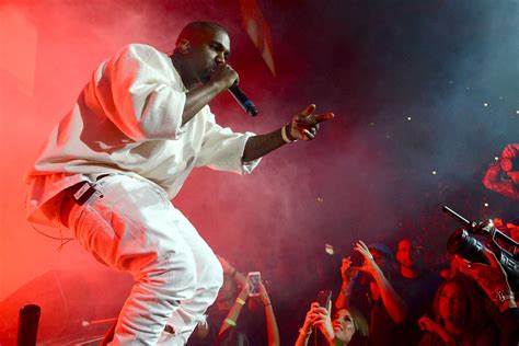 Kanye West returns to stage for first time in almost a year