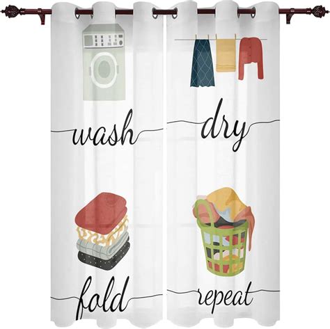 Amazon.com: Laundry Room Curtains