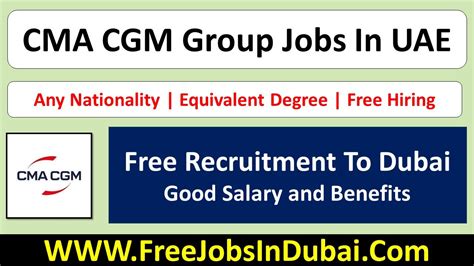 CMA CGM Careers Jobs Opportunities Available Now In Dubai