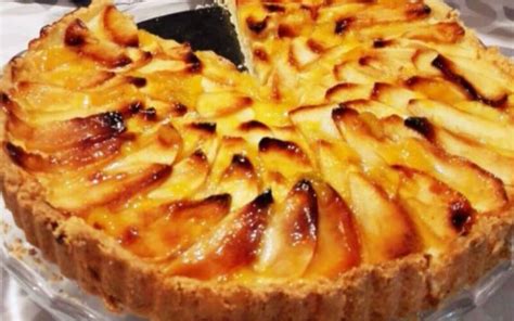 Tarte aux pommes et crème pâtissière – Toutes Recettes