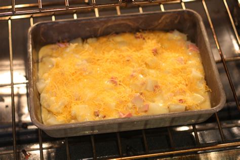 Cheesy Ham & Potato Bake | Ham potato, Cheesy ham, Ham and potato casserole