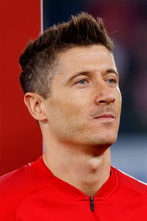 Robert Lewandowski of Poland looks on prior to the 2020 UEFA European ...