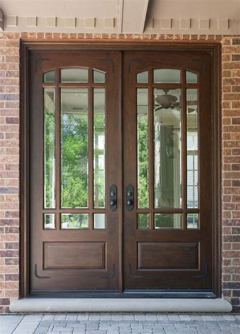 Top Door Trends In 2019 | Exterior doors with glass, Double front entry ...