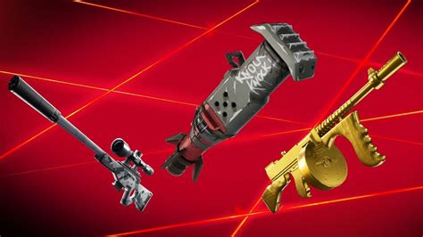 Fortnite C4 S4 Weapons Tier List - Best and Worst Items