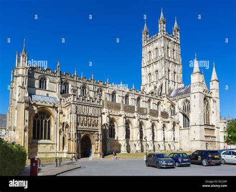 Gloucester Cathedral, Gloucester, Gloucestershire, England, UK Stock ...