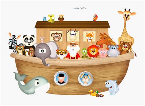 Cartoon Cute Noah's Ark , Free Transparent Clipart - ClipartKey