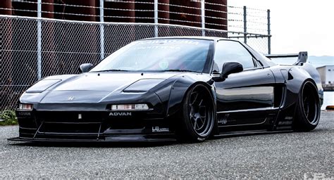 Original Honda / Acura NSX Tucks Away Sleek Styling Under Liberty Walk ...