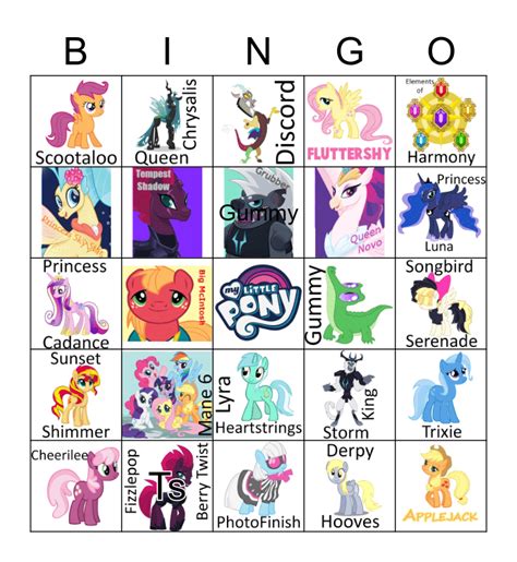 My Little Pony Characters Names