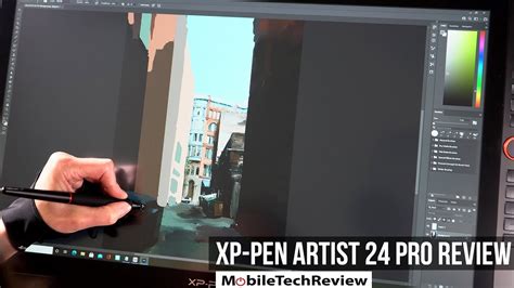 XP-Pen Artist 24 Pro Pen Monitor Review - YouTube