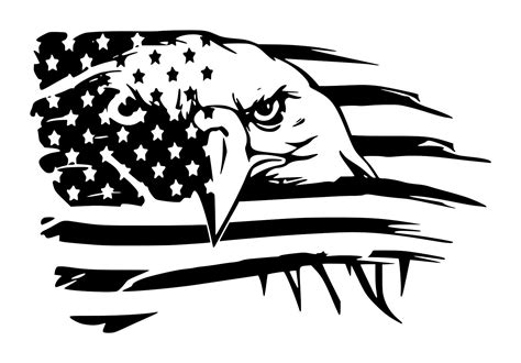 Eagle Flag Decal | Flag decal, American flag, Family tattoo designs