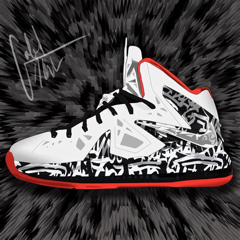 Nike Lebron X 'Graffiti' by Guvs on DeviantArt