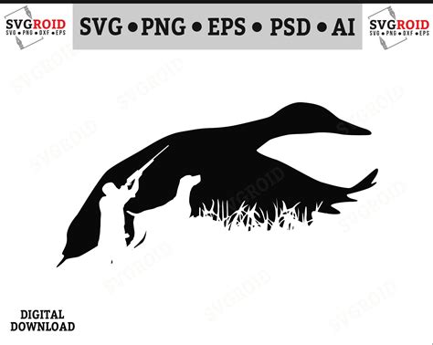 Duck Hunting Svg - duck hunting clipart - png, svg, eps, dxf & AI ...