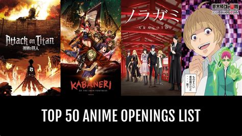 ♫Top 50 Anime Openings♫ - by OverlordOop | Anime-Planet