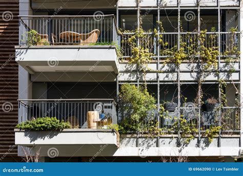 Balcony in Tel Aviv stock photo. Image of balcony, building - 69662090