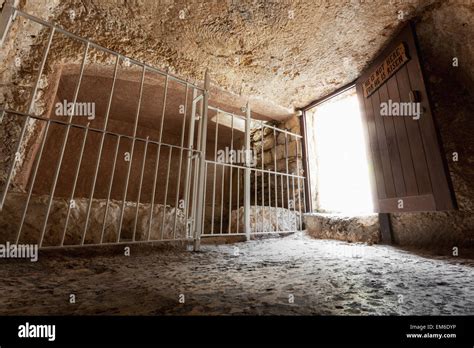 Jerusalem, Interior of Garden Tomb; Israel Stock Photo: 81277274 - Alamy