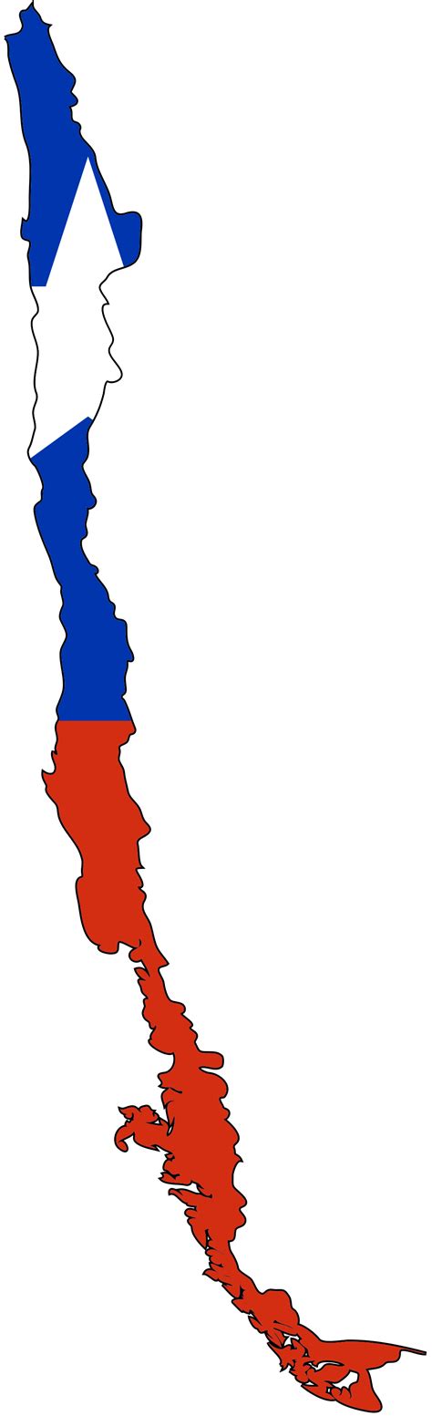 Chile Map Shape