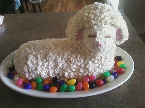 Vegan Cooking in Colorado: Lamb cake!