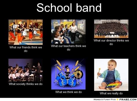 Band life | Funny band memes, Band jokes, Marching band humor