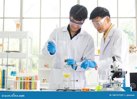 Science, Chemistry, Technology, Biology and Laboratory Concept. Stock ...