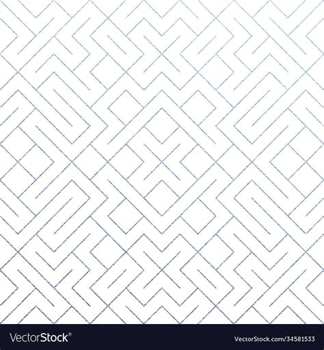 Silver abstract geometric pattern background Vector Image