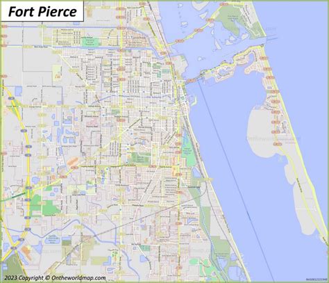 Fort Pierce Map | Florida, U.S. | Discover Fort Pierce with Detailed Maps