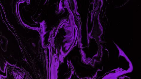 Dark Purple Black Paint Liquid Stains 4K HD Abstract Wallpapers | HD ...