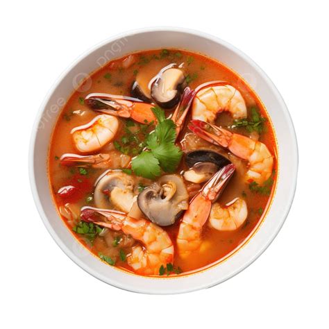 Tom Yum Kung Thai Spicy Soup Thai Food, Meal, Food, Prawn PNG ...