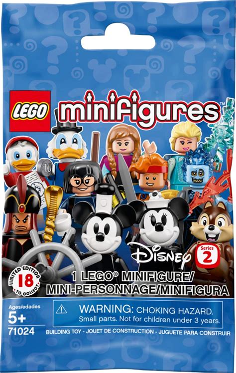 LEGO - Minifigures Disney Series 2 Building Toy 71024 - Blind Box ...