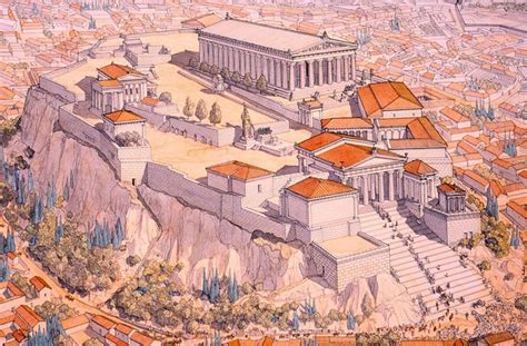 Greece - jeanclaudegolvin.com | Desenhos, Atenas