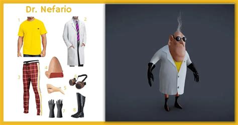 Dr. Nefario Costume For Cosplay & Halloween 2024