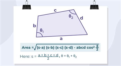 Area of Quadrilateral - Formula, Definition, Examples, Class 8 Notes