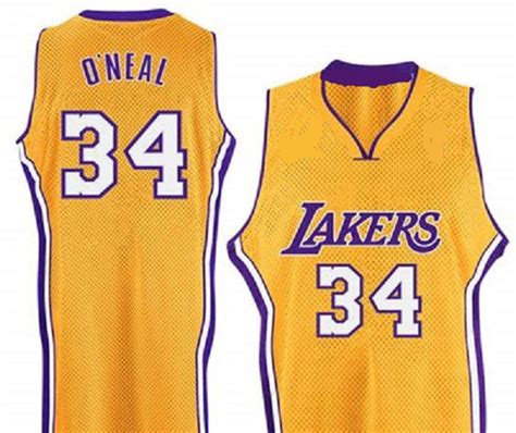 Shaquille O'Neal LA Lakers Jersey – Best Sports Jerseys