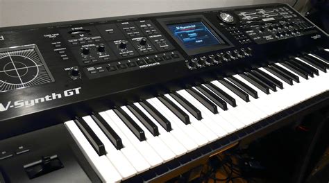 Roland "V-Synth GT" keyboard | Music creation, Electronica, Synthesizer