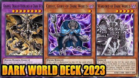 【YGOPRO】 DARK WORLD DECK 2023 - YouTube