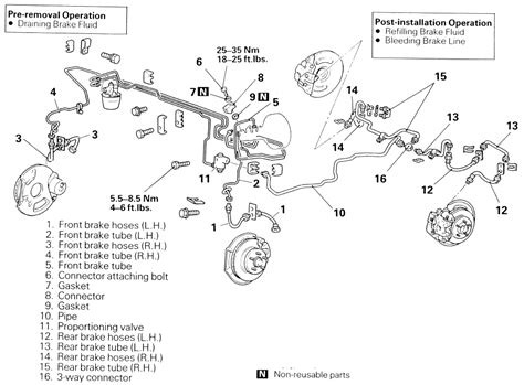 Brake Line Diagram