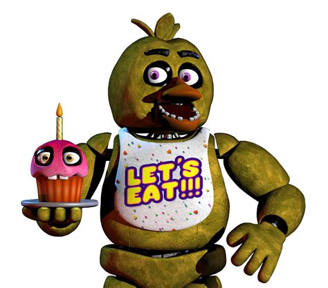 Image - Chica render transparent.png | Five nights at freddy's Wikia ...