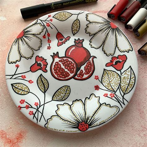 The Best Plate Painting Ideas: 50 plate painting designs from Artistro