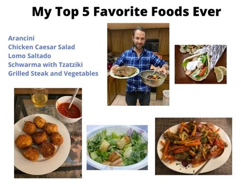 My Top 5 Favorite Foods Of All Time | LIFT Enrichment