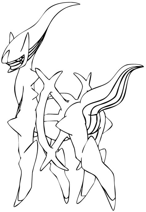 Arceus Coloriage Pokemon Legendaire Coloriage Pokemon Coloriage | Porn ...