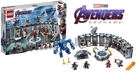 Avengers Endgame LEGO 76125 Iron Man Hall of Armour - The Brothers ...