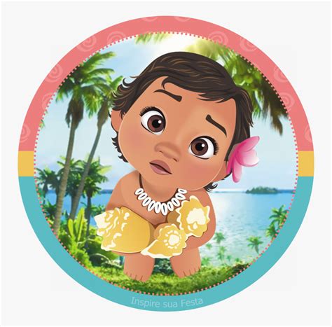 Baby Moana Clipart, HD Png Download - kindpng