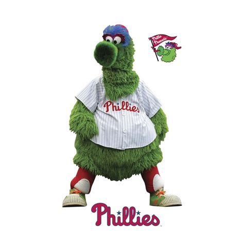 Phillie Phanatic is the official mascot of the Philadelphia Phillies ...