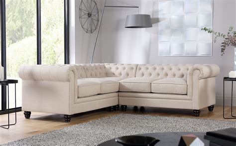 Cream Chesterfield Corner Sofa