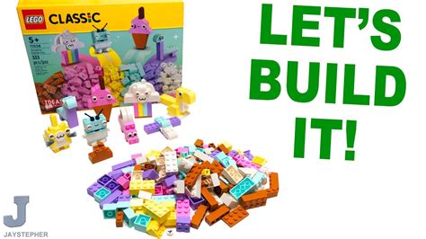 LEGO Classic Creative Pastel Fun 11028 Unboxing, Build, & Review - YouTube