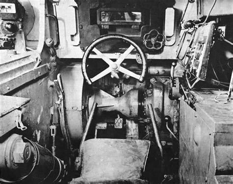 Inside a German Tiger 1 tank, driver and gunner seats - WW2 HistoryBook