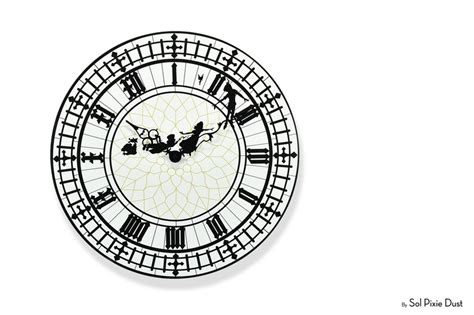 Peter Pan Big Ben Wall Clock - Etsy