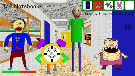 New Characters! | Baldi's Fun New School Plus™ Alpha 2 - Baldi's basics ...