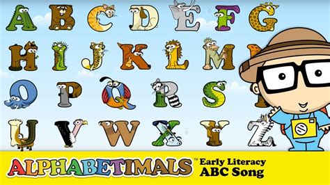 The Animal Alphabet - ABC Song by the Alphabetimals - YouTube