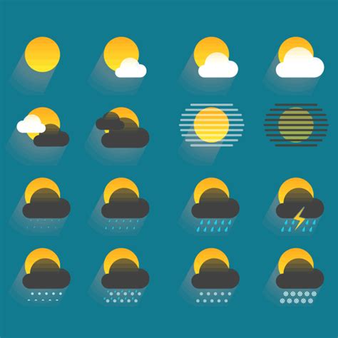 Animated weather icons (gif) :: Behance