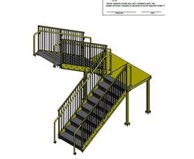 Prefab Stairs for Residences, apartments, hotels. ~ Industrial ...